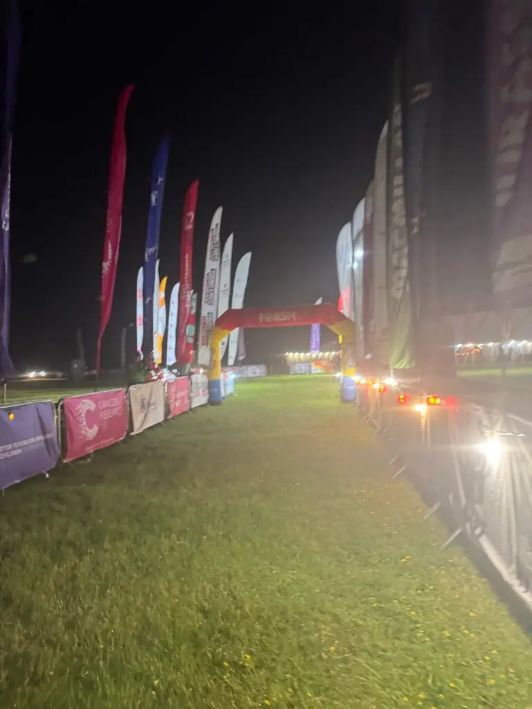 It was an amazing feeling seeing the finish line.